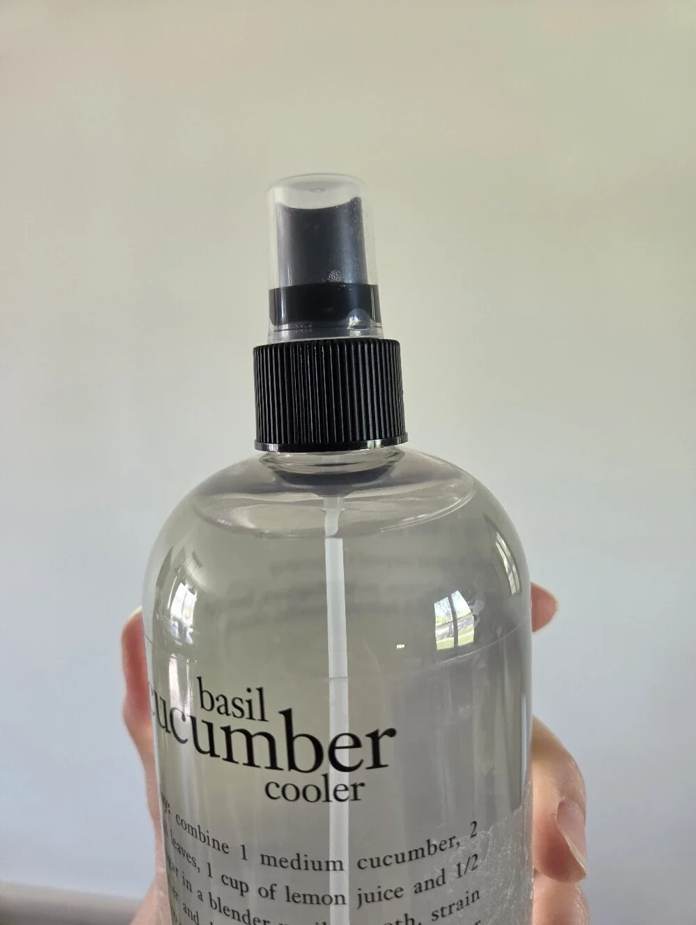 PHILOSOPHY ~ BASIL CUCUMBER COOLER BODY SPRITZ ~ 16 OZ